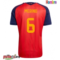 Camiseta España Mikel Merino #6 Primera Equipación Mundial 2026 manga corta